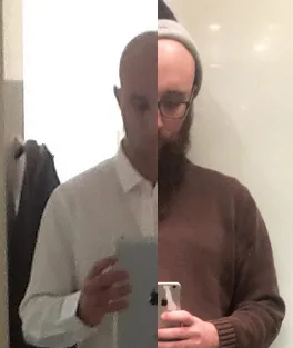 I grew out my beard until I could launch my bootstrapped startup